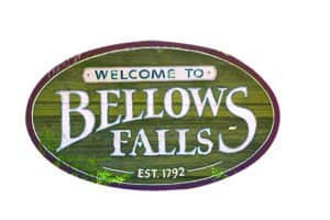 Welcome to Bellows Falls. Established 1792.