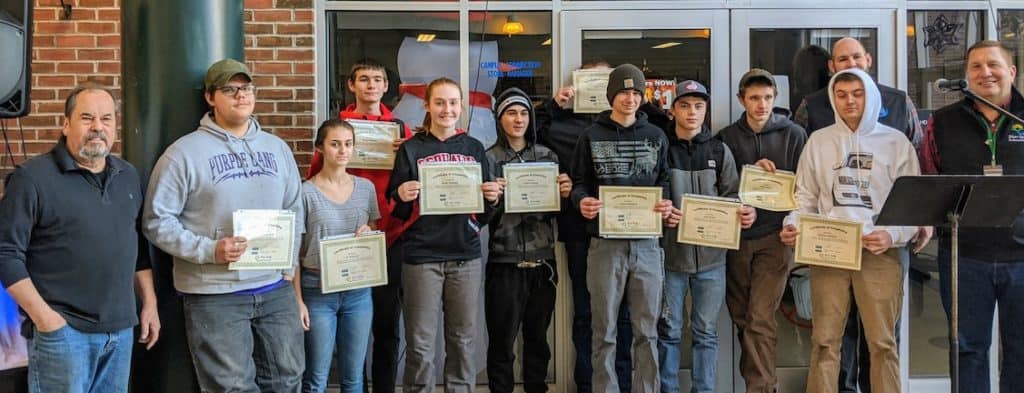students who have received their certification