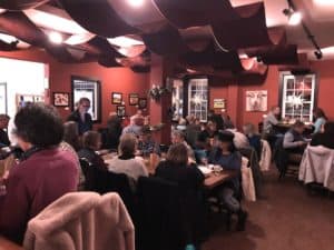 Murdock's fundraising event resulted in a packed house.