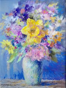 Robert Carsten impressionist flowers