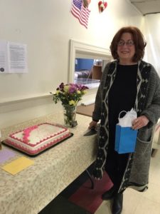 United Church of Ludlow thanks Sandra Russo for her work as church secretary for seven years.