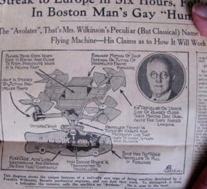 The Avolator design in the 1933 Boston paper