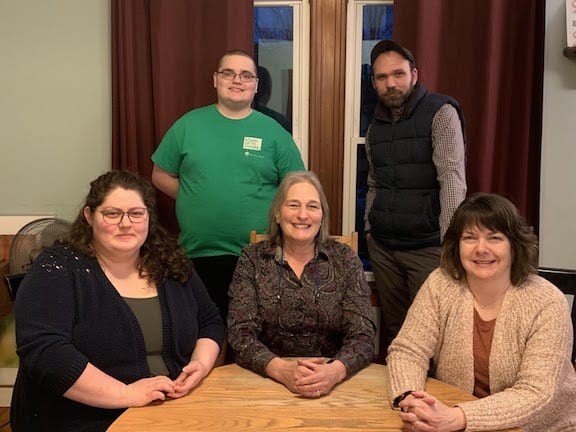 Members of the Greater Falls Connections Board are Joey Jacques, Alex Stradling, Meghan Licciardi, Shelly Crawford, Marty Gallagher are the new board members
