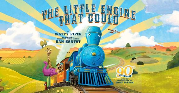 "The Little Engine That Could," part of the Dolly Parton Imagination Library.