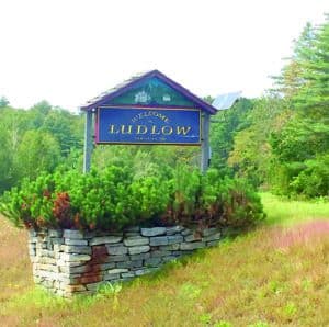 Welcome to Ludlow sign