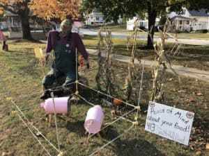 Most Creative Scarecrow business winner Touch of Peace Farm.