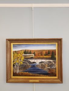 Thanks to a Vermont Arts Council grant, Rockingham Library can exhibit more art