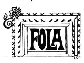FOLA, Friends of Ludlow Auditorium, logo