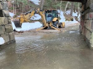 Flooding over Christmas Day closed down roads throughout Cavendish and Proctorsville.