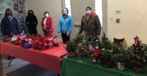 Green Mountain Gardeners ring in holiday spirt with festive trees for homebound residents.