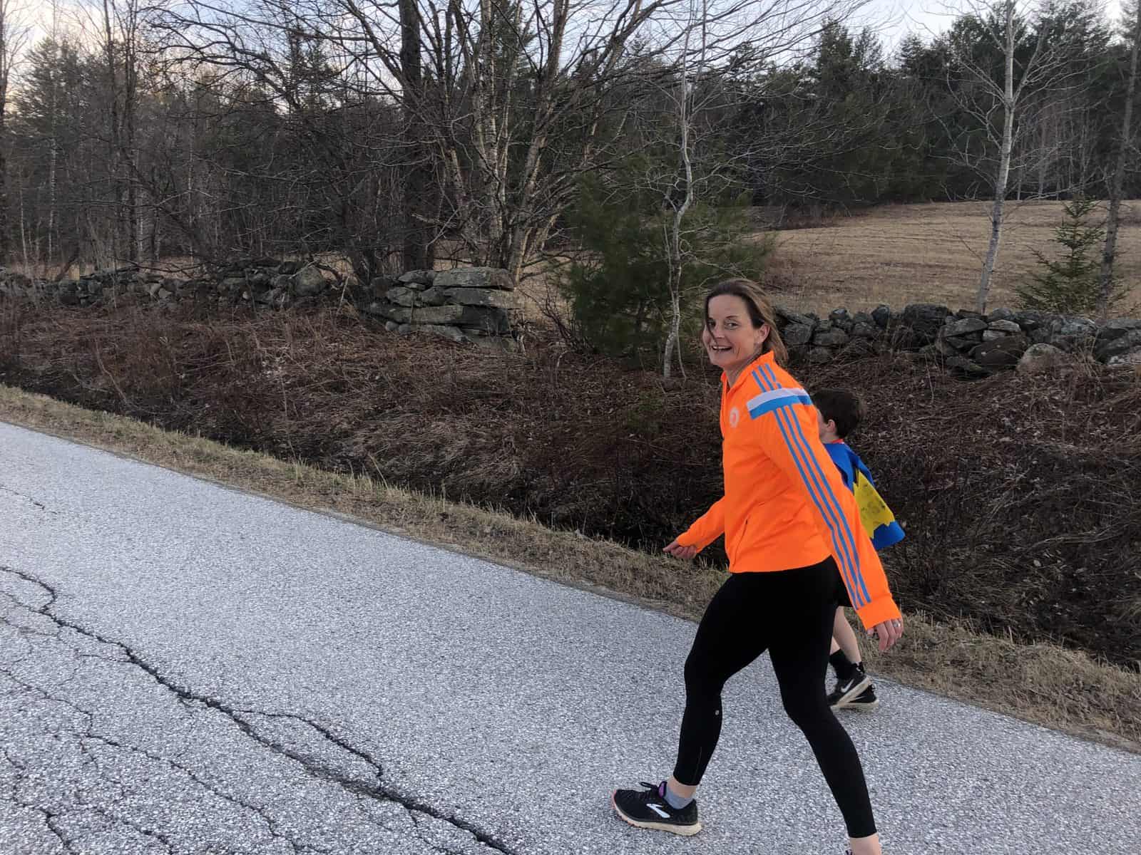 After the cancellation of the Boston Marathon, Lisa Marks committed to a local 26.6-mile run in support of the Dana Farber Cancer Institute.