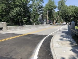 The Depot Street Bridge in Proctorsville finally reopened