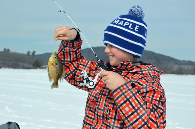 Free Fishing Day in Vermont is Jan. 30, 2021. Photo provided by Vermont Fish and Wildlife