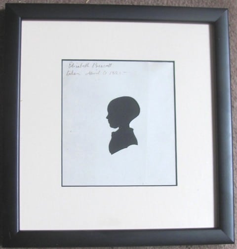 Elizabeth Prescott silhouette. Photo provided