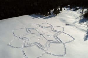 Snowshoe art by John Predom. Photo provided