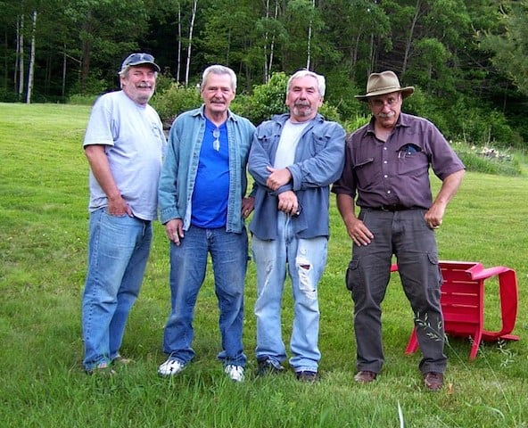 Dooley Merrick, Bud Nadeau, Ron Patch and Steve Bowler