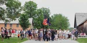 Celebrating America's independence at the Calvin Coolidge State Historic Site. Photo provided