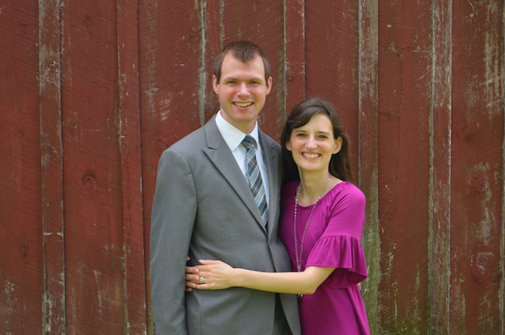 Pastor Daniel Anderson and his wife Amy