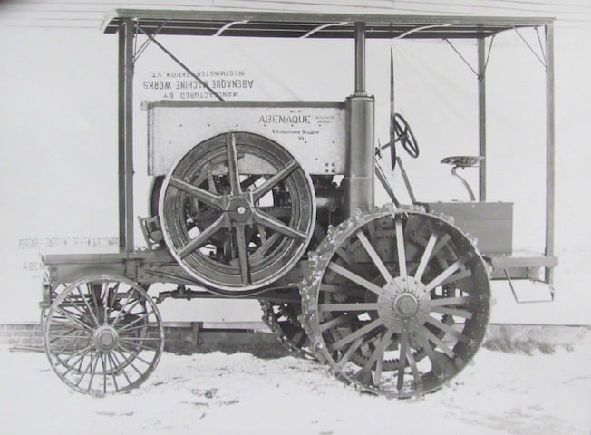 Abenaque Machine Works tractor. Photo provided by Ron Patch
