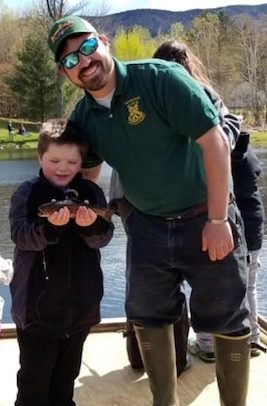 Fish & Wildlife is looking for volunteers to become Let’s Go Fishing instructors to pass on Vermont’s fishing tradition to the next generation of anglers. Photo provided by Vermont Fish & Wildlife