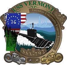 U.S.S. Vermont commissioning coin. Photo provided