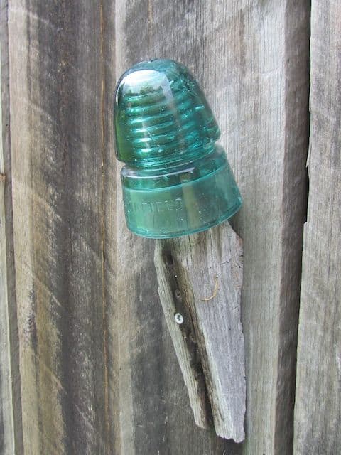 Insulator for door knob at Kim's barn