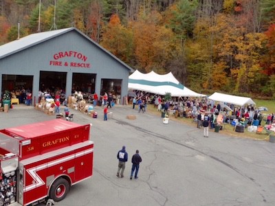 The Grafton Firefighers Tag Sale is Oct. 9 and 10, 2021. Photo provided
