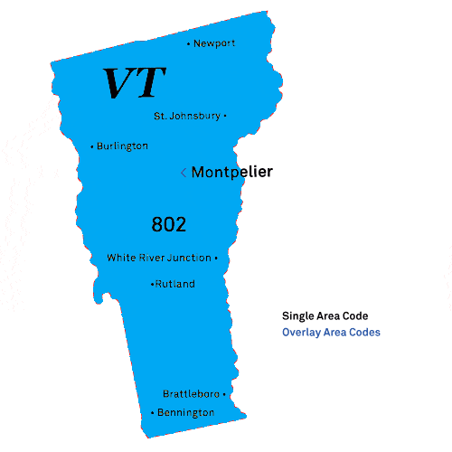 Vermont local phone calls will require dialing 802 area code before phone number. Photo provided