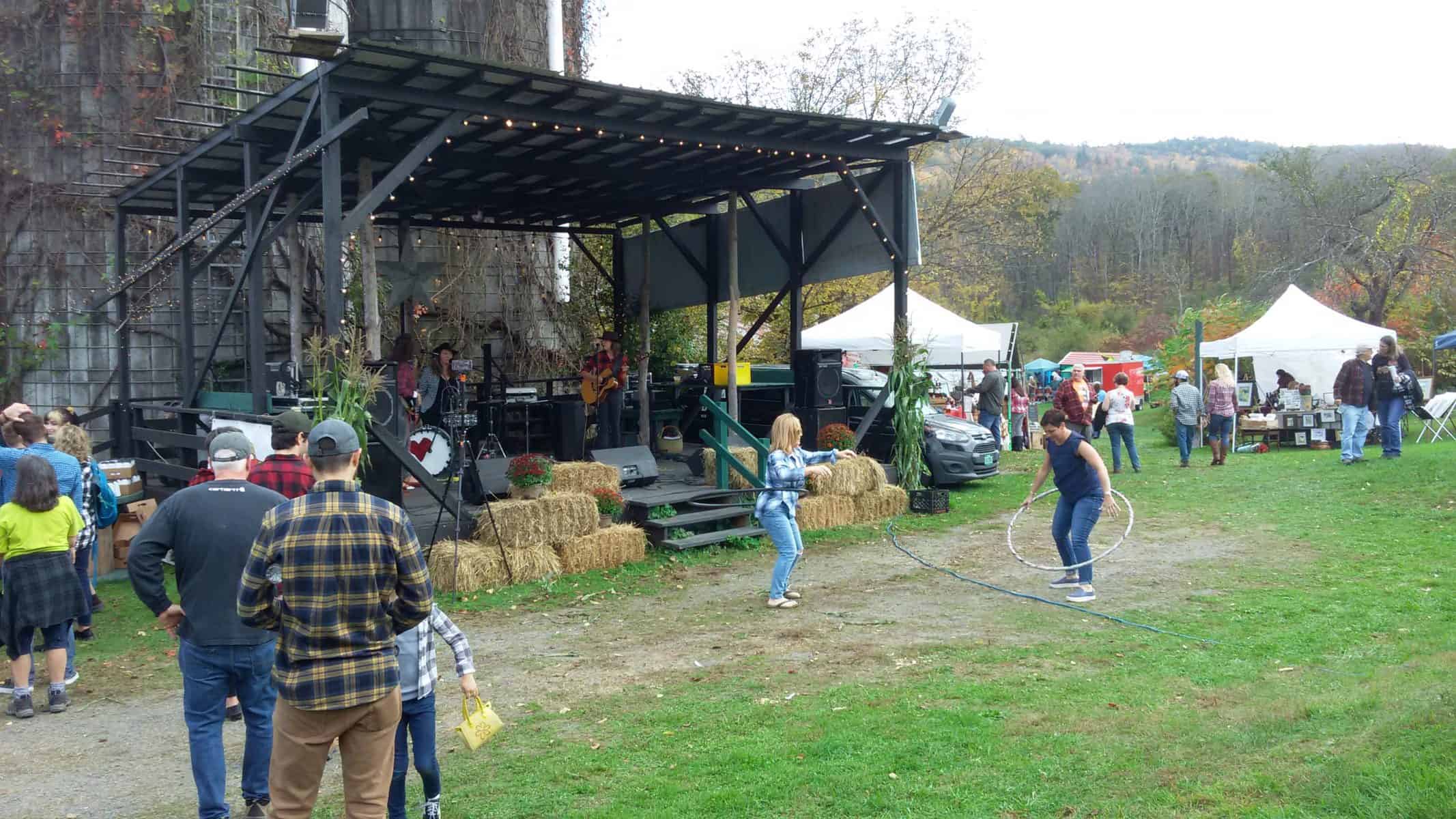 Southern Vermont Flannel Festival held at Rockingham Hill Farm