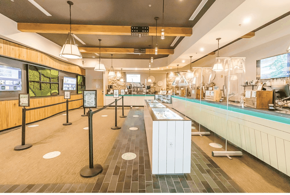 An example of a modern cannabis dispensary. Photo provided by Gotta Love Ludlow.