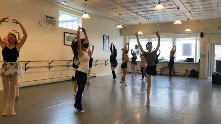 The Dance Factory rehersals for "The Nutcracker." Photo provided