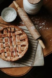 Bellows Falls Emblem Club Annual Thanksgiving Pie Sale. Stock photo