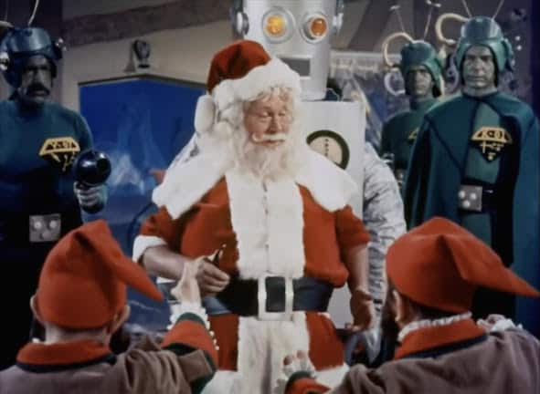A still from "Santa Claus Conquers the Martians." Photo provided