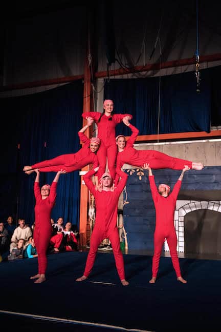NECCA presents online circus show. Photo by Elsie Smith