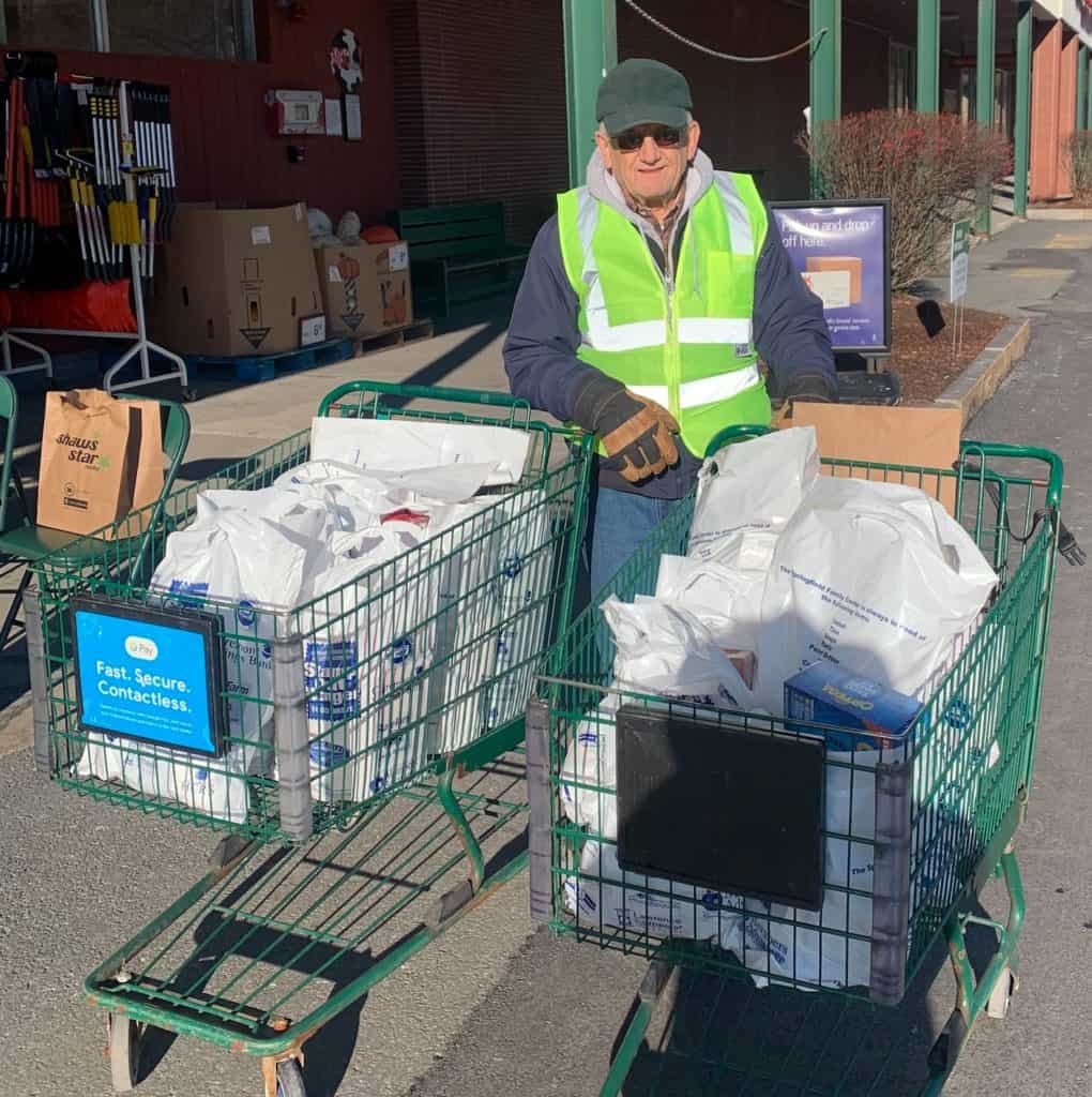 Springfield Rotary Stuff a Truck event brings in 2,200 pounds in food