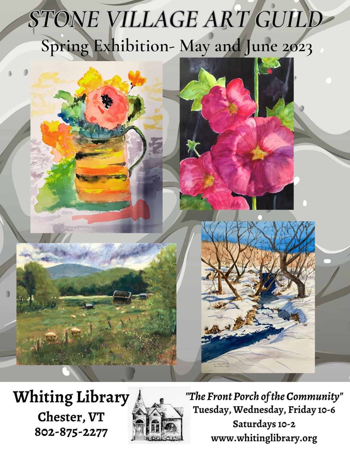Whiting Library spring art exhibition - The Vermont Journal & The Shopper