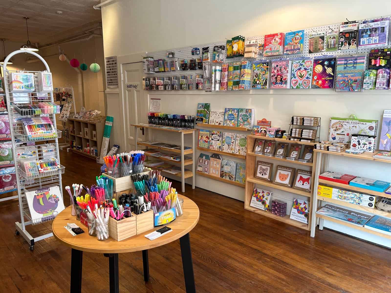 The Little Art Supply Stores New Bellows Falls Location. Photo By Joe Milliken 