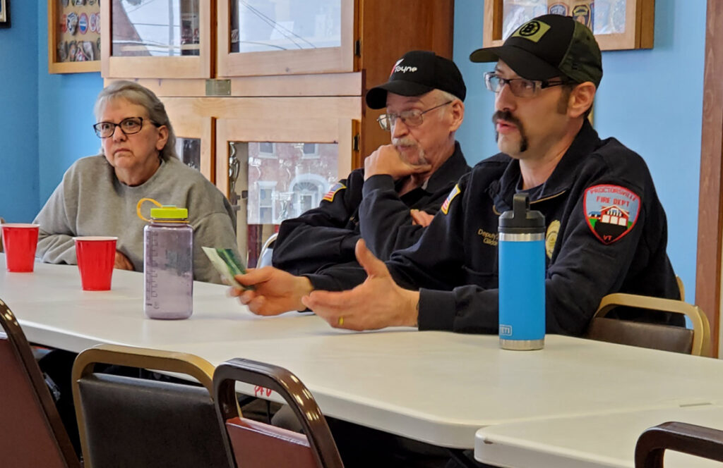 Ludlow Rotary learns about Proctorsville Fire Department The Vermont