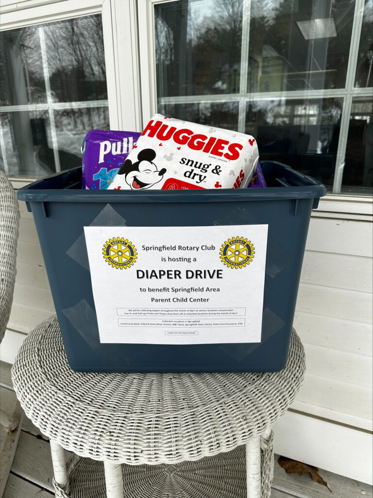Springfield Rotary to hold diaper drive in April - The Vermont Journal ...