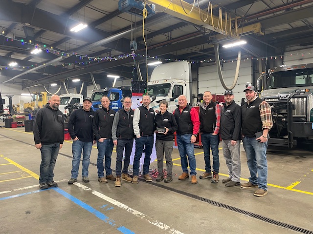 Advantage Truck Group honors Vermont employee